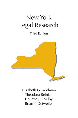 9781611636680: New York Legal Research