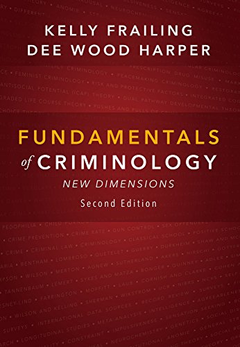 Beispielbild fr Fundamentals of Criminology: New Dimensions, Second Edition zum Verkauf von SecondSale