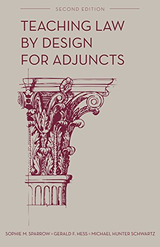 Imagen de archivo de Teaching Law by Design for Adjuncts a la venta por SecondSale