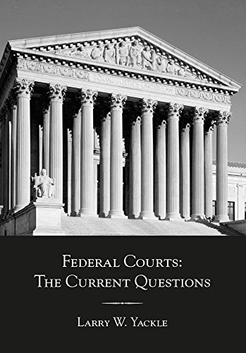 Beispielbild fr Federal Courts: The Current Questions zum Verkauf von Textbooks_Source