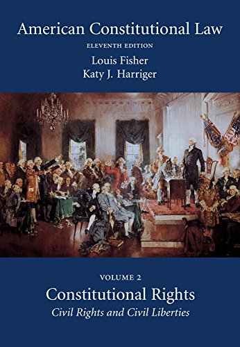 Imagen de archivo de American Constitutional Law, Volume Two: Constitutional Rights: Civil Rights and Civil Liberties, Eleventh Edition a la venta por SecondSale