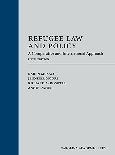 Beispielbild fr Refugee Law and Policy: A Comparative and International Approach zum Verkauf von BooksRun