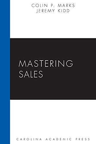 Beispielbild fr Mastering Sales (Mastering Series) zum Verkauf von GF Books, Inc.