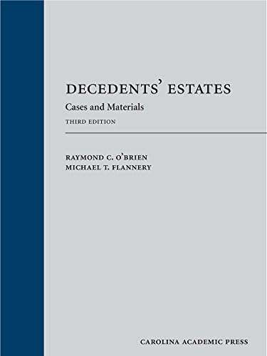 Stock image for Decedents' Estates: Cases and Materials for sale by BooksRun