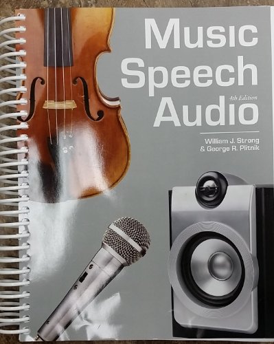 Stock image for Music Speech Audio for sale by BooksRun