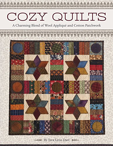 Cozy Quilts: A Charming Blend of Wool Appliqué and Cotton Patchwork