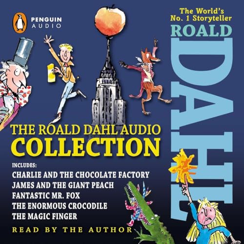 Stock image for The Roald Dahl Audio Collection: Includes Charlie and the Chocolate Factory, James and the Giant Peach, Fantastic Mr. Fox, The Enormous Crocodile The Magic Finger for sale by Seattle Goodwill