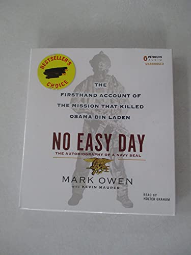 Stock image for No Easy Day: The Firsthand Account of the Mission That Killed Osama Bin Laden for sale by Irish Booksellers