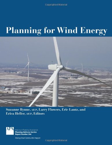 Imagen de archivo de Planning for Wind Energy (Planning Advisory Service Report) a la venta por HPB-Red