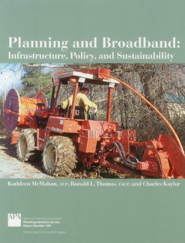 Beispielbild fr Planning and Broadband: Infrastructure, Policy, and Sustainability (Planning Advisory Service Report) zum Verkauf von Wonder Book