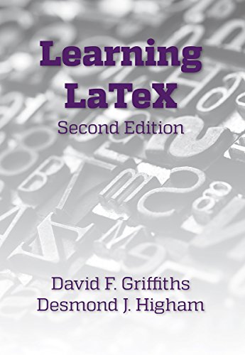 Imagen de archivo de Learning LaTeX a la venta por Better World Books