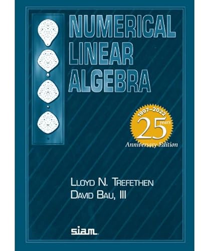 Imagen de archivo de Numerical Linear Algebra a la venta por PBShop.store US