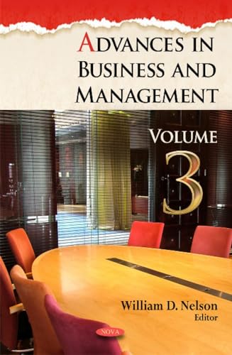 9781612097015: Advances in Business and Management
