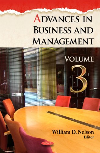 9781612097015: Advances in Business and Management: Volume 3