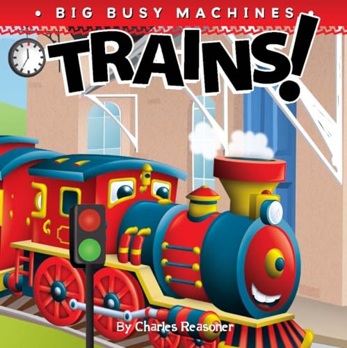 Beispielbild fr Trains! (Big Busy Machines) zum Verkauf von Gulf Coast Books