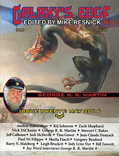 Beispielbild fr Galaxy's Edge Magazine: Issue 20, May 2016 (George R. R. Martin Special) zum Verkauf von Half Price Books Inc.