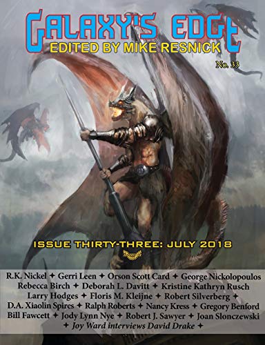 Imagen de archivo de Galaxy's Edge Magazine: Issue 33, July 2018 a la venta por Half Price Books Inc.