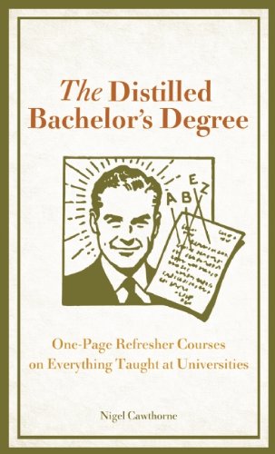 Distilled Bachelor's Degree: One-Page Refresher Courses on Everything Taught at Universities (9781612430645) by Saknussemm,Kris