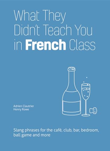 Stock image for What They Didn't Teach You in French Class: Slang Phrases for the Cafe, Club, Bar, Bedroom, Ball Game and More (Dirty Everyday Slang) for sale by SecondSale
