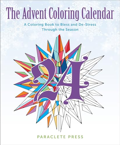 Beispielbild fr An Advent Coloring Calendar : A Coloring Book to Bless and De-Stress Through the Season zum Verkauf von Better World Books
