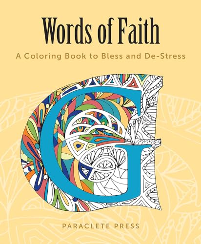 Beispielbild fr Words of Faith: A Coloring Book to Bless and De-Stress zum Verkauf von BooksRun