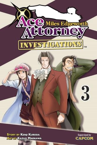 Miles Edgeworth: Ace Attorney Investigations 3 - Kenji Kuroda:  9781612620961 - AbeBooks