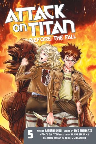 Stock image for Attack on Titan: Before the Fall 5 [Paperback] Suzukaze, Ryo; Isayama, Hajime and Shiki, Satoshi for sale by tttkelly1