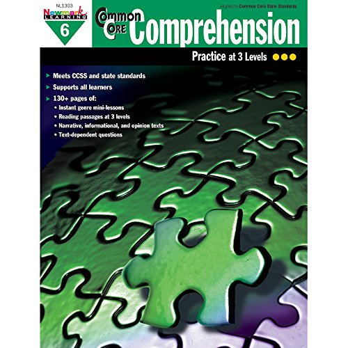 9781612691954: Newmark Learning Grade 6 Common Core Comprehension Aid
