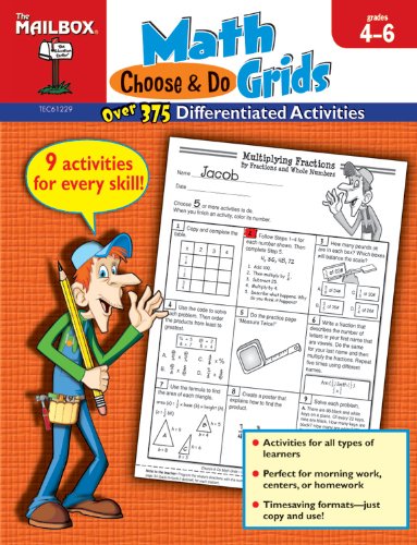 9781612762111: Choose & Do Math Grids Intermediate Grades 4-6