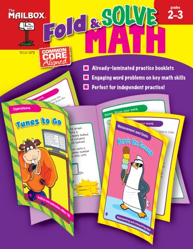 Fold & Solve Math (Grs. 2-3) (9781612762524) by The Mailbox Books Staff