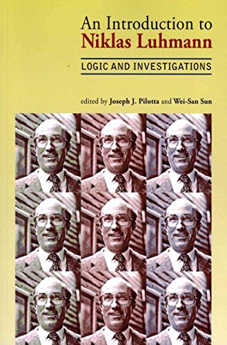 9781612891378: An Introduction to Niklas Luhmann: Logic and Investigations (Critical Bodies)