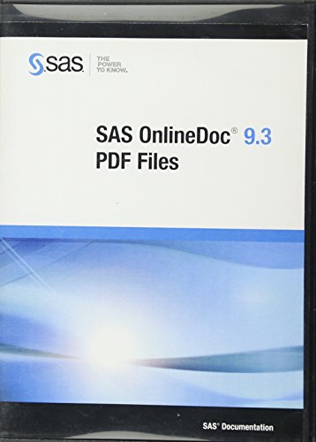 SAS OnlineDoc 9.3: PDF Files (9781612900575) by SAS Institute