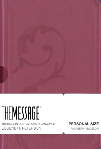 9781612914299: The Message Personal Size (Leather-Look, Raspberry Blossom): The Bible in Contemporary Language