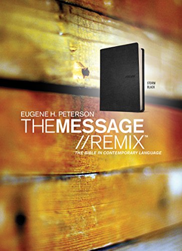 9781612915685: The Message//Remix: The Bible in Contemporary Language, Storm Black