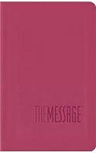 9781612915760: Message Bible, Compact, Imitation Leather, Pink (The Message Bibles)