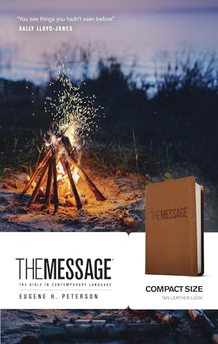 9781612916682: The Message Compact (Leather-Look, Tan): The Bible in Contemporary Language