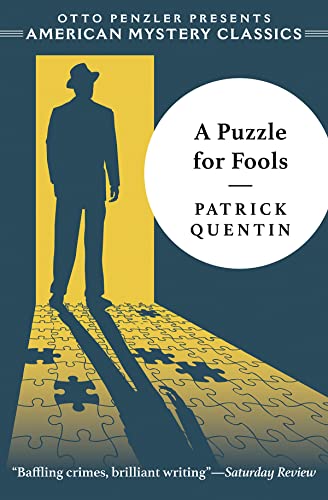Beispielbild fr A Puzzle for Fools : A Peter Duluth Mystery zum Verkauf von Better World Books: West