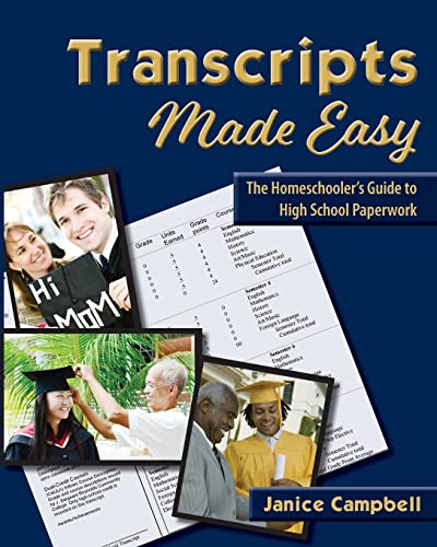 Beispielbild fr Transcripts Made Easy: The Homeschooler's Guide to High School zum Verkauf von HPB-Red
