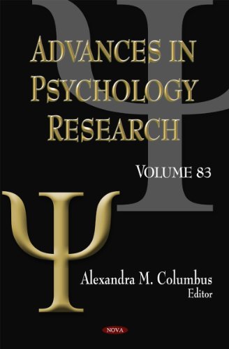 Imagen de archivo de ADVANCES IN PSYCHOLOGY RESEARCH: V. 83 a la venta por Basi6 International