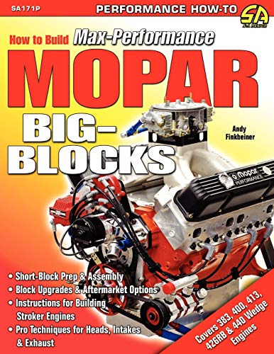 Beispielbild fr How to Build Max-Performance Mopar Big-Blocks zum Verkauf von Lucky's Textbooks