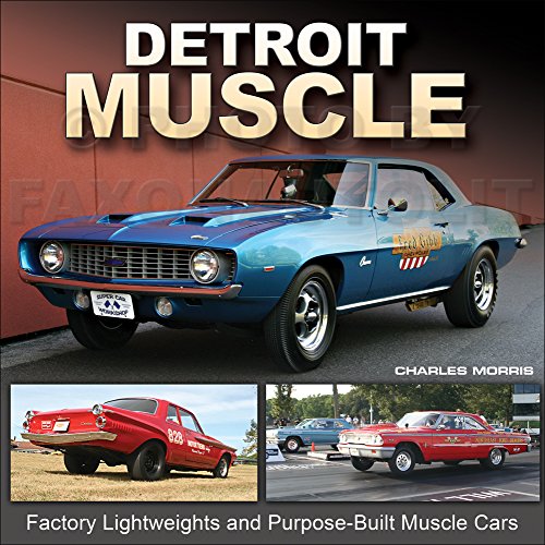 Stock image for Detroit Muscle: Factory Lightweights and Purpose-Built Muscle Cars for sale by suffolkbooks
