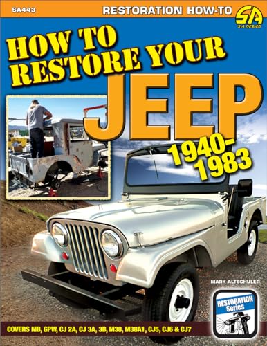 Beispielbild fr How to Restore Your Jeep 1941-1986: Covers Mb, Gpw, Cj 2a, Cj 3a, 3b, M38, M38a1, Cj5, Cj6 & Cj7 zum Verkauf von Monster Bookshop