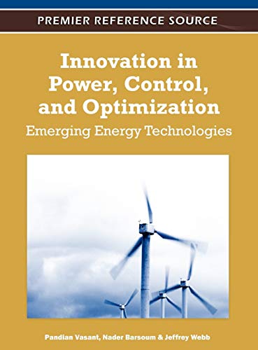 Imagen de archivo de INNOVATION IN POWER CONTROL AND OPTIMIZATION EMERGING ENERGY TECHNOLOGIES a la venta por Basi6 International