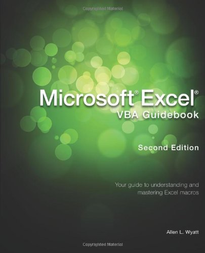Beispielbild fr Microsoft Excel VBA Guidebook, Second Edition zum Verkauf von AwesomeBooks