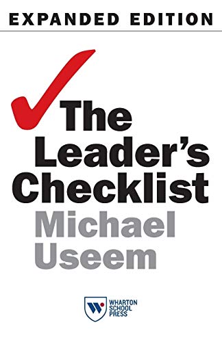 Imagen de archivo de The Leader's Checklist, Expanded Edition: 15 Mission-Critical Principles a la venta por BooksRun