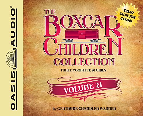 Stock image for The Boxcar Children Collection Volume 21: The Growling Bear Mystery, The Mystery of the Lake Monster, The Mystery at Peacock Hall for sale by Zoom Books Company