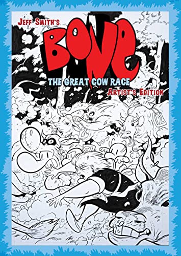 Imagen de archivo de Jeff Smith*s Bone the Great Cow Race Artist*s Edition a la venta por dsmbooks