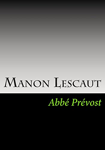 Manon Lescaut (9781613824467) by PrÃ©vost, AbbÃ©