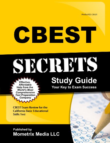 9781614030003: CBEST Secrets Study Guide: CBEST Exam Review for the California Basic Educational Skills Test
