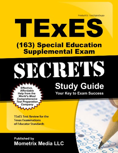 9781614034520: TExES (163) Special Education Supplemental Exam Secrets Study Guide: TExES Test Review for the Texas Examinations of Educator Standards